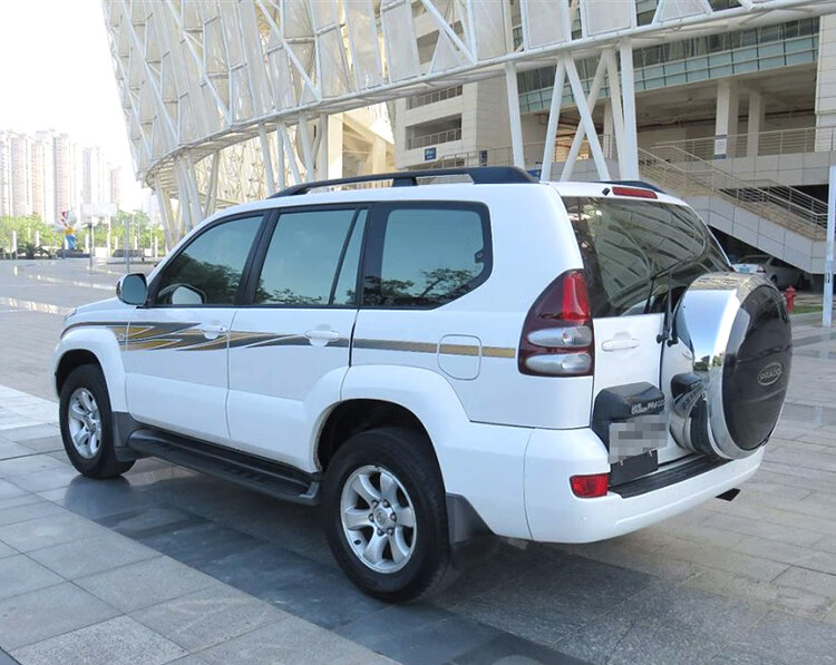 适用于适用于03-09老款霸道车身彩条 普拉多个性汽车拉花腰线整车彩