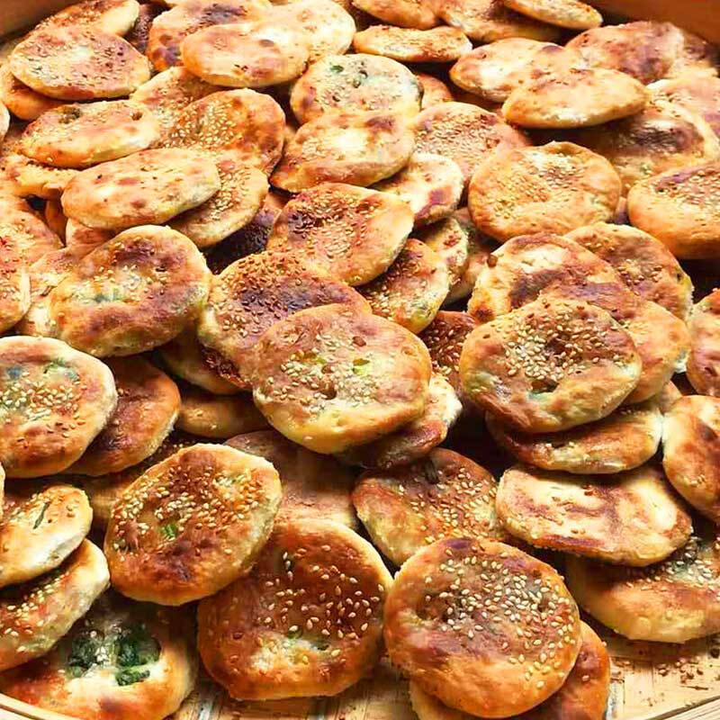 福建特产光饼建瓯房村光饼手工制作19个400g