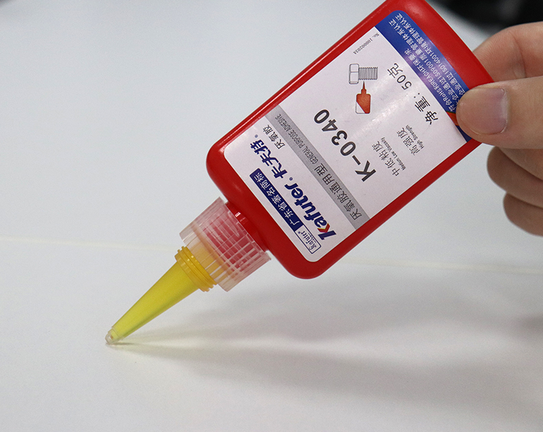 卡夫特k0340厌氧胶浅黄色通用型螺丝锁固密封胶防水高强度轴承锁固剂