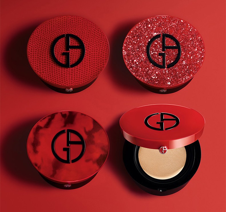 阿玛尼(armani)红气垫2号(红雀石) 高定轻垫精华粉底液 自然水润长效