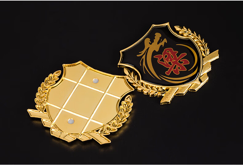 百家姓车贴3d立体侧标汽车姓氏尾标外装饰品vip车身