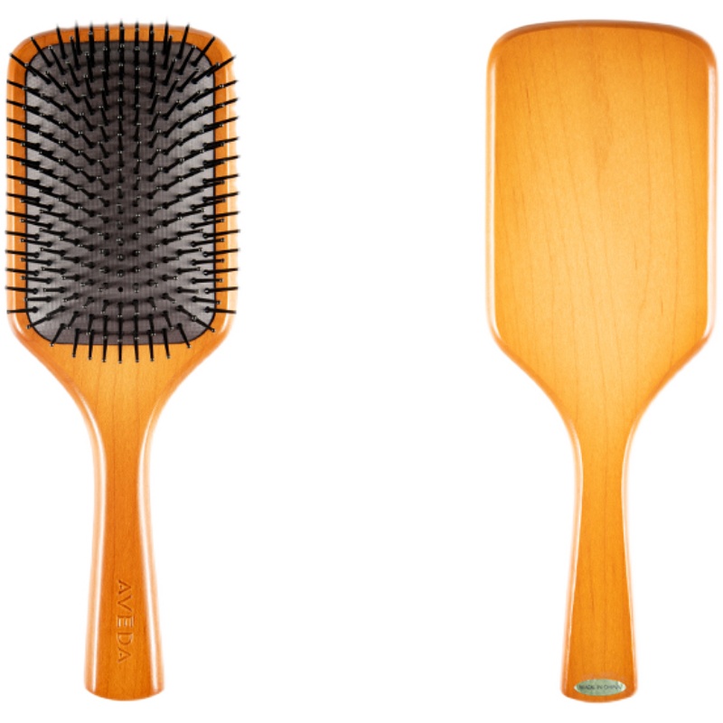 艾凡达气垫梳韩国aveda艾凡达发按摩头皮头部木头梳女气囊梳子大号