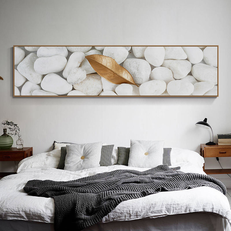 米囹卧室装饰画床头画有框免打孔墙上墙画挂画风格简约现代背景墙j