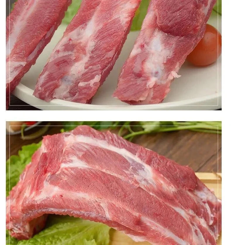 顺丰快递黑猪肋排新鲜排骨猪肋排土猪小排大排猪前