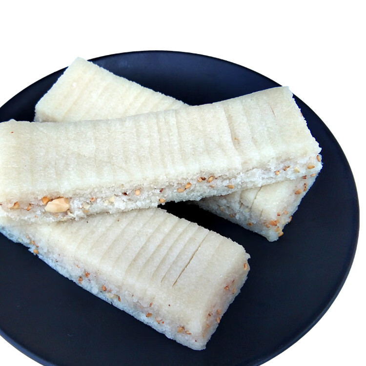 浙江温州苍南特产糯米千层糕切糕点传统美食点心芝麻花生夹心一件300