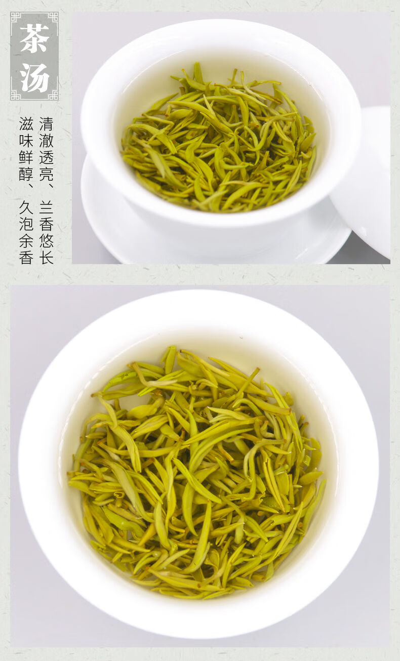 2022新茶茶叶四川明前春茶特级蒙顶甘露兰花茶100g 100g【图片 价格