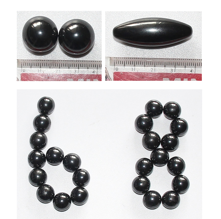 言溯磁力球磁铁强力吸铁石球形橄榄球形圆形强磁60颗混装魔力 纺锤形