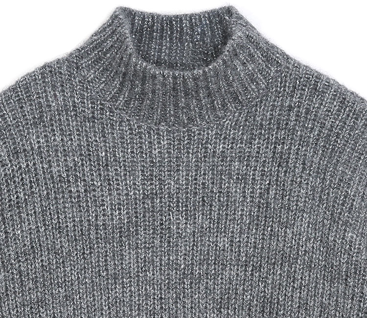 moco高领流苏套头羊毛毛衣女冬新款加厚冬ma184swt306 摩安珂 赭褐色