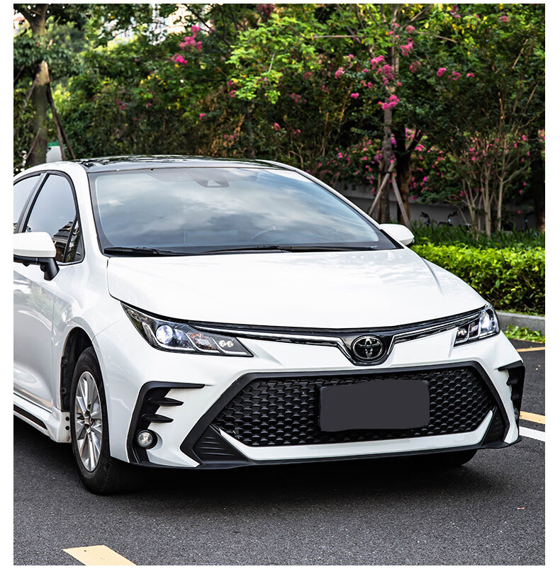 适用于19-21款卡罗拉改装大包围亚洲狮雷克萨斯ls前脸中网后唇 卡罗拉