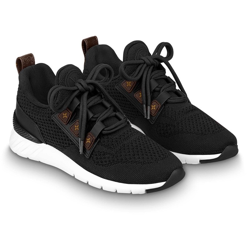 路易威登lv aftergame女士黑色运动休闲鞋 黑色 1a57da 41代购【图片