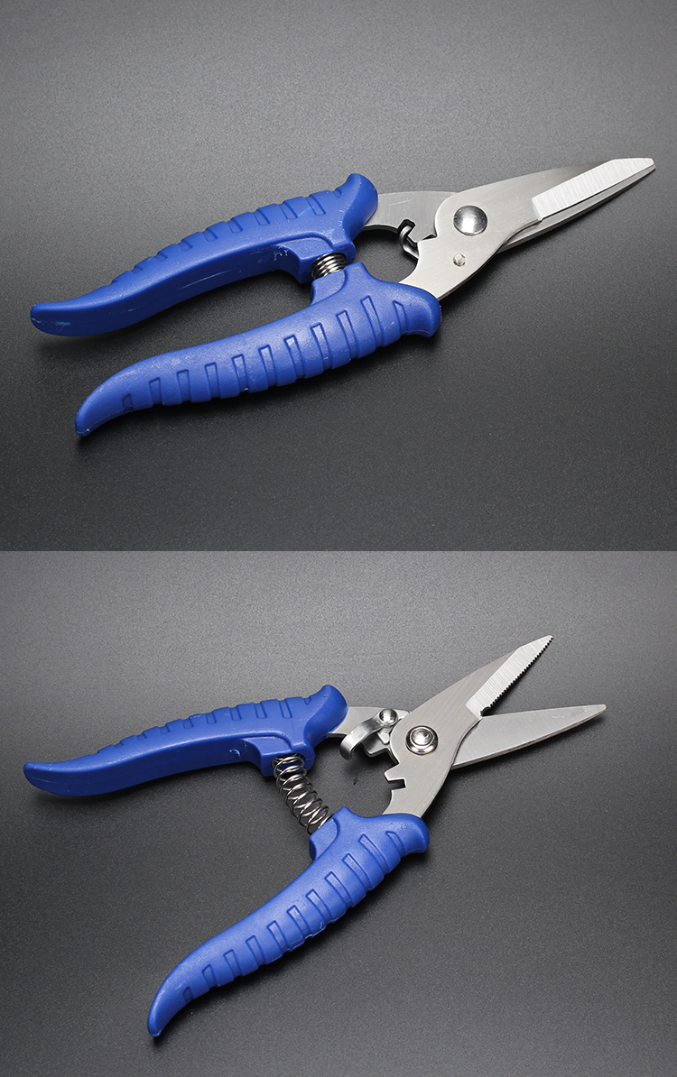 pvc电工剪线槽剪刀 多用电线剪电缆剪铁皮花果整枝自动电子剪