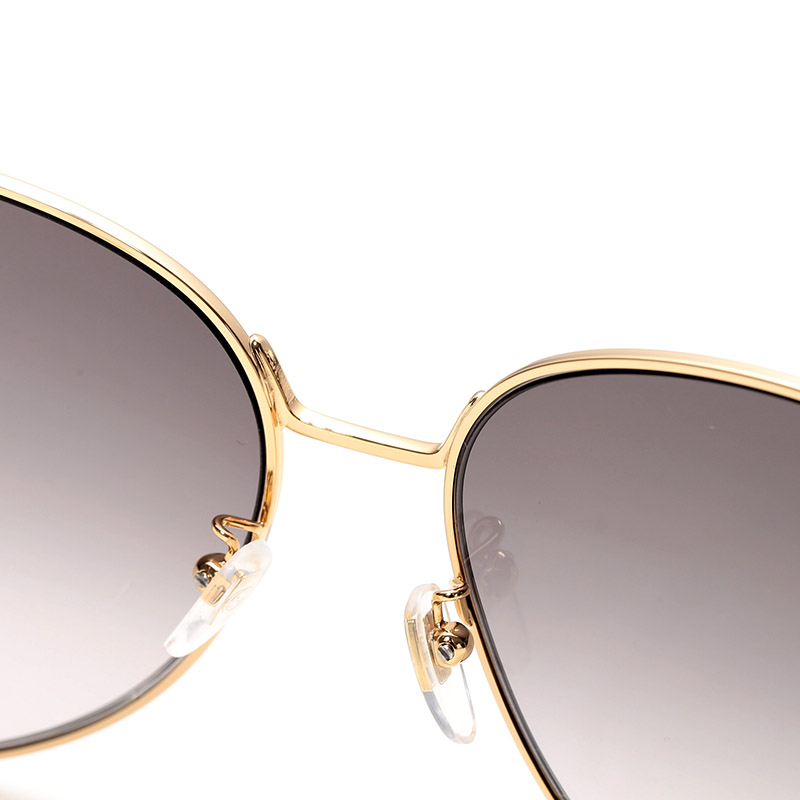 女士太阳镜眼镜 gg0252s 金色镜框灰色镜片【图片 价格 品牌 报价】