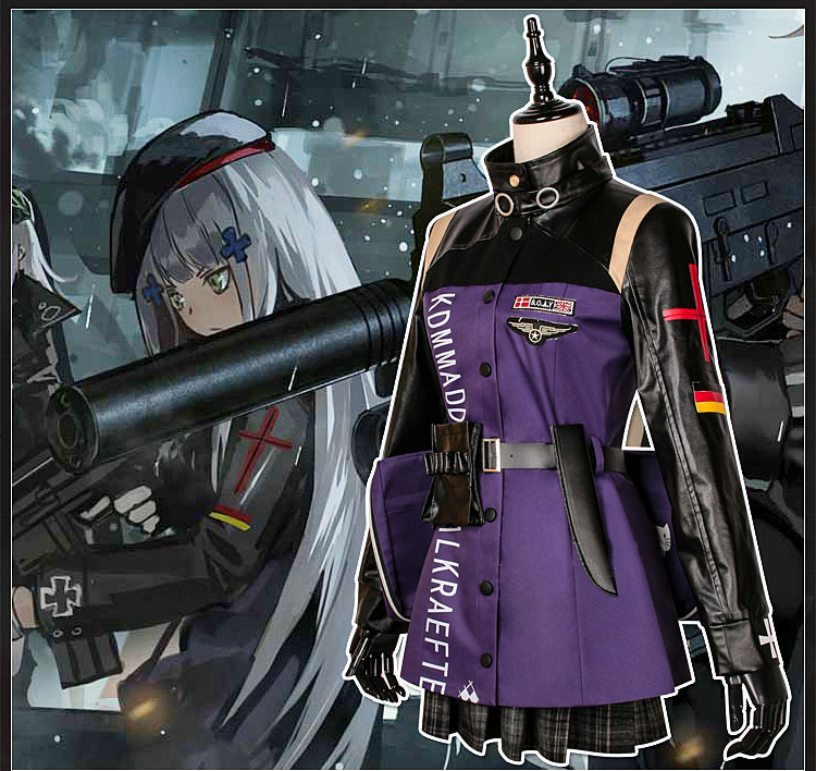 桔子悅 少女前線hk416cos服女404小隊套裝cosplay服裝全套cos二次元