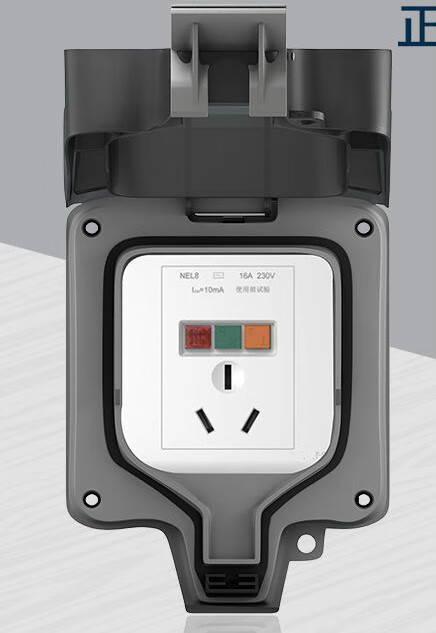 防水插座室外86型明装防雨露天防溅盒开关电源插座接线盒浴室 漏电