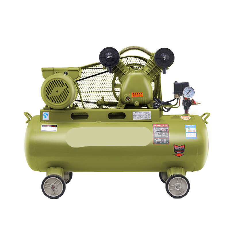 2高压打气泵小型220v喷漆真石汽修空气压缩机7.