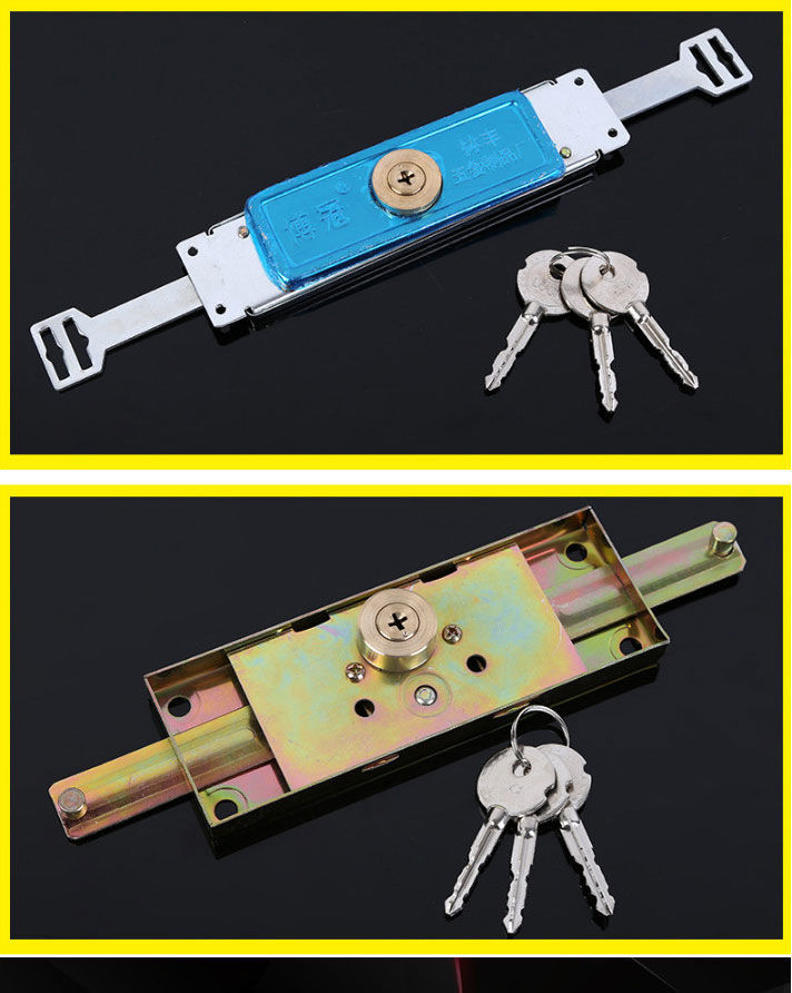 铜锁芯-月牙中开卷帘门闸锁【图片 价格 品牌 报价】-京东