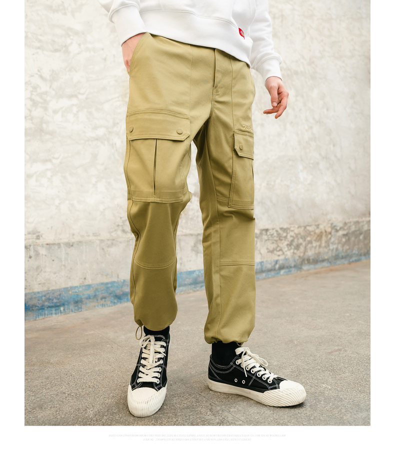 dickies工装裤 新品 多袋工装裤 男式脚口罗纹收口休闲长裤dk008772