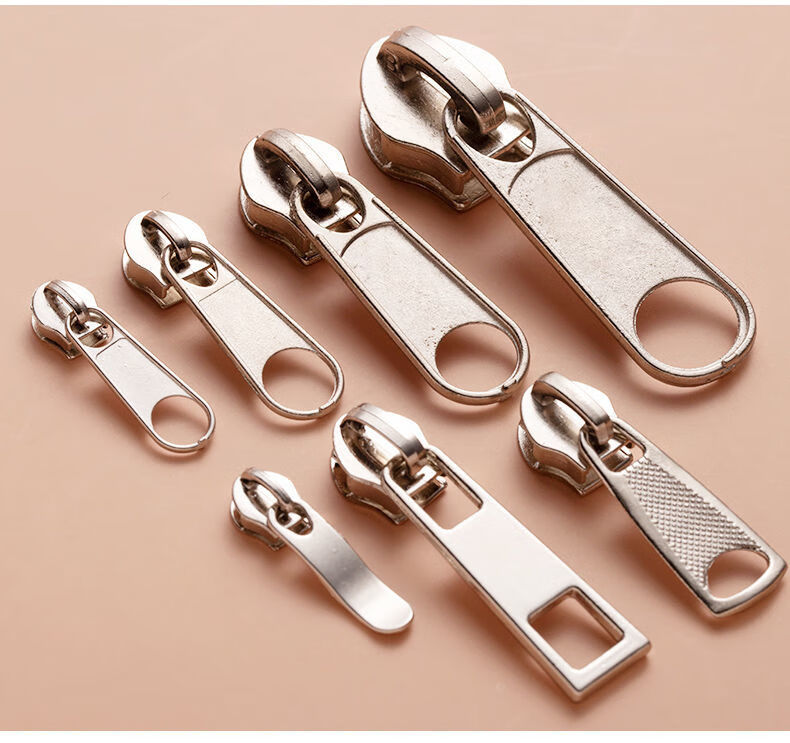 拉链配件被套羽绒服拉锁头衣服通用5号金属拉链头3号拉头可拆卸 8号