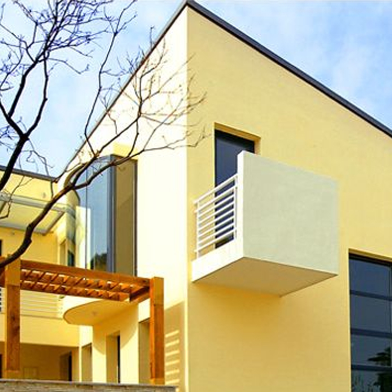 适于外墙乳胶漆 水晒外墙漆彩色外墙涂料 阳台室外刷墙漆20kg 浅咖色