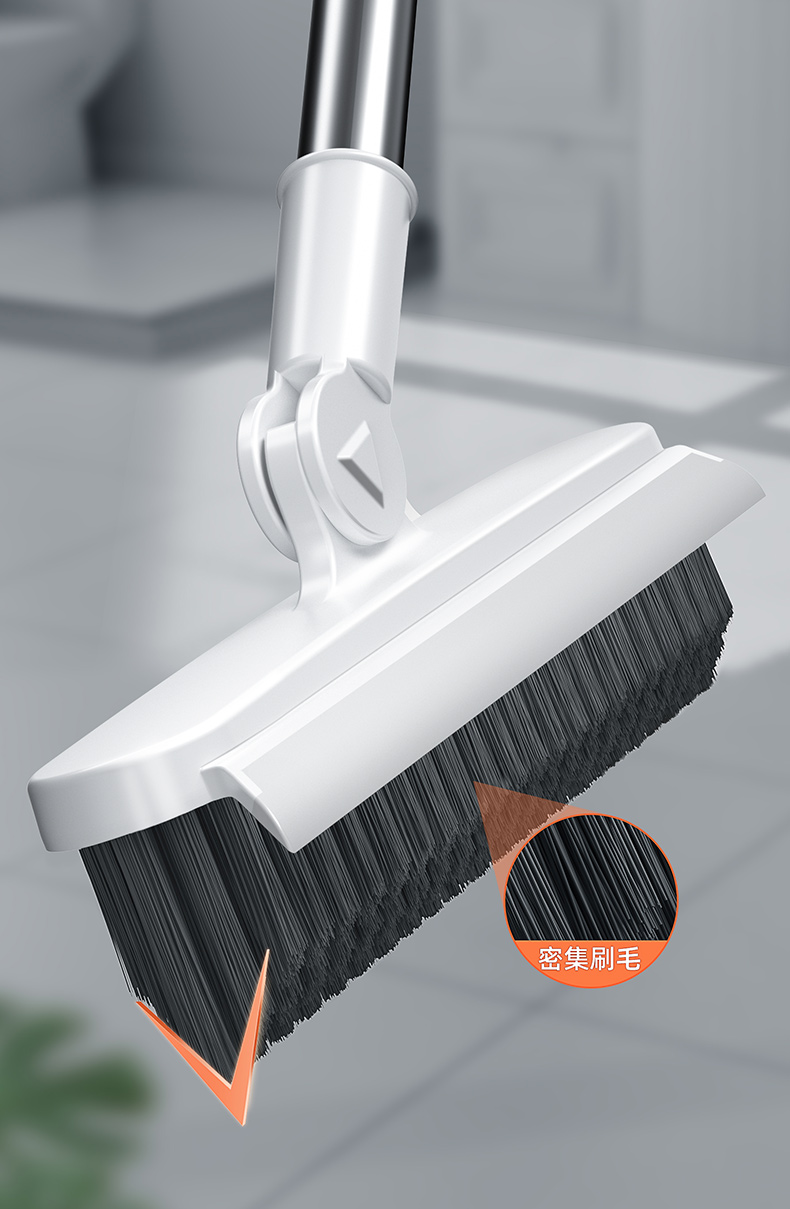 地板刷卫生间地板刷洗地刷地刷子神器浴室地缝刷瓷砖长柄硬毛厕欧缔兰