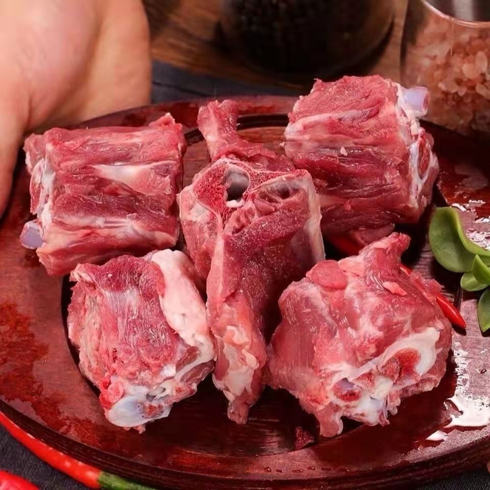 鲜冻2斤多肉羊蝎子超多肉羊肉香辣羊蝎子羊脊骨脖骨2斤羊蝎子