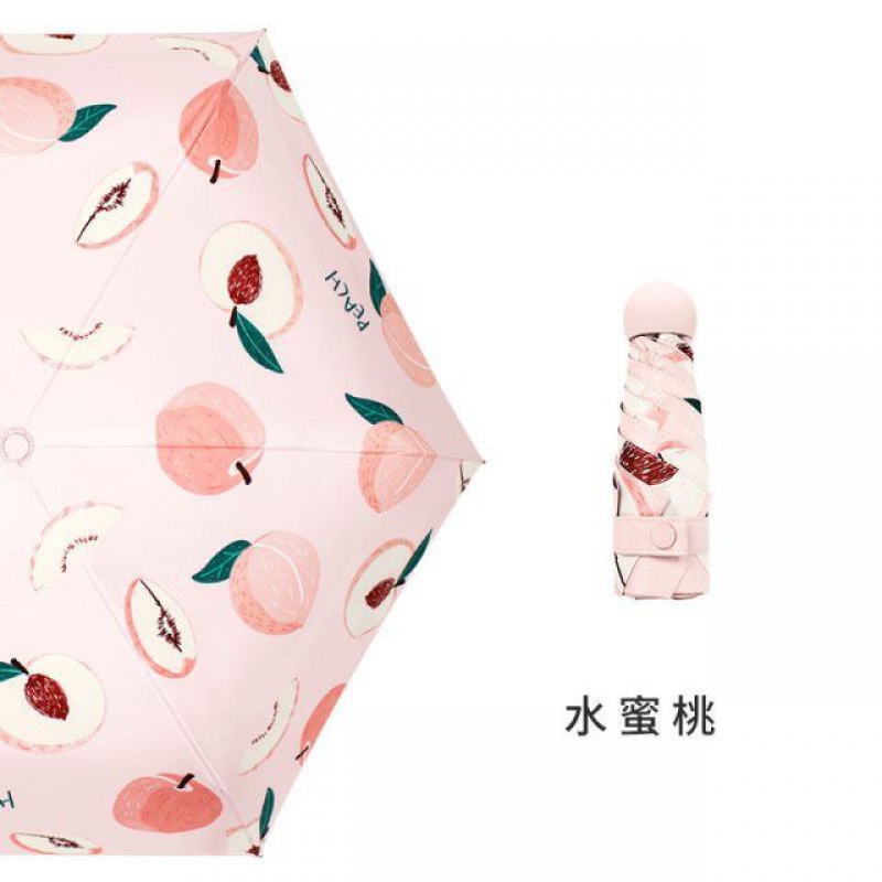 南厝新品掌心伞晴雨两用女款黑胶轻便女士太阳伞女简约超轻钓鱼批发