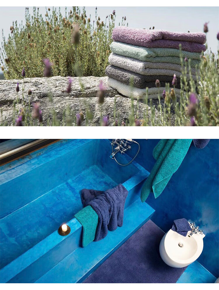 abyss毛巾 葡萄牙abyss 爱丝 super pile埃及棉长绒毛巾面巾大号 301