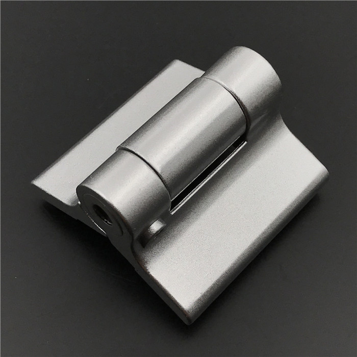 公共厕所卫生间隔断配件/铝合金喷砂银色自闭门弹簧合页铰链 (弹簧