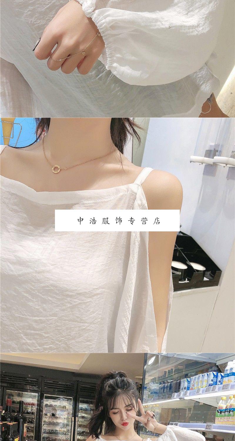 跳舞蹈露肩膀露锁骨一字肩女士性感显瘦t恤网红领仙的上衣女潮新薄款