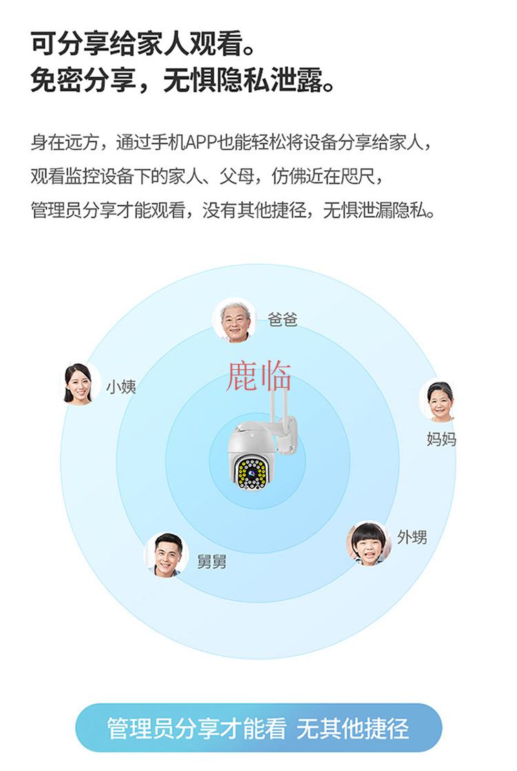 华为huawei通用室外有线摄像头网络远程连手机无线家用监控器夜视4k射