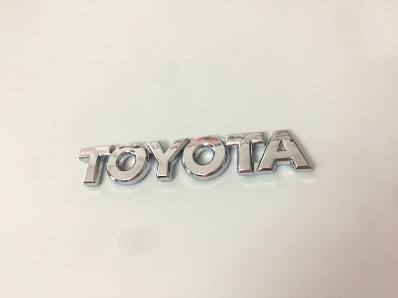 花冠ex标志后尾车贴英文标志toyota后备箱车尾一汽丰田字母标 花冠ex