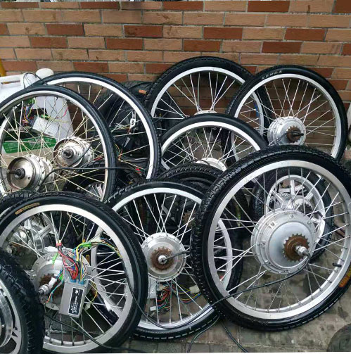 电动自行车电机改装配件锂电电机48伏36伏v20寸222426寸二手48v20寸