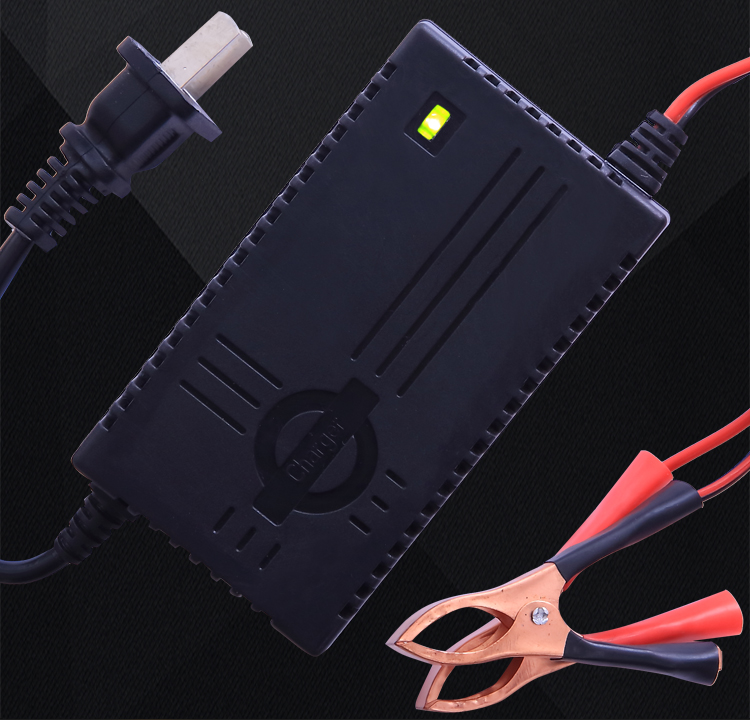 12v12/20ah蓄电池修复充电干水通用 12v30-60ah 汽车电瓶充电器【图片