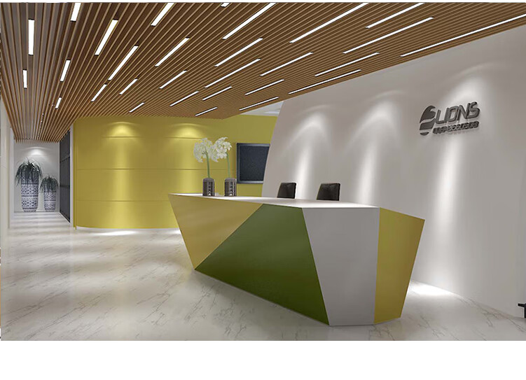 长条方通灯led天花灯条形木格栅吊顶灯长方形办公室铝方通灯 色120x1