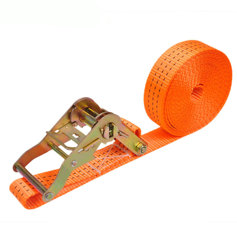 2t货物捆绑带拉紧绳器固定收紧绳子绷带汽货车用品棘轮绑带文茂 无钩