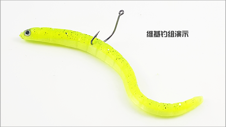 黑镍款倒钓钩 倒吊钩 钩维基钓组歪嘴异形曲柄钩 10# 10枚 其他【图片