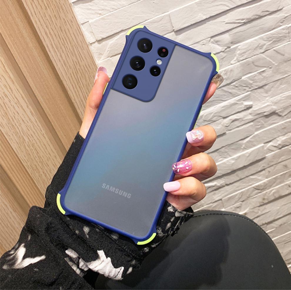 卡登高 三星s21ultra手机壳四角防摔galaxys21保护套全包镜头s21 磨砂