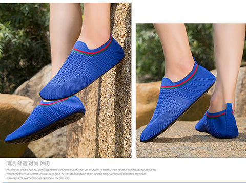 开车鞋男驾车鞋四季透气一脚蹬软底开车鞋散步男士女司机鞋驾车轻便