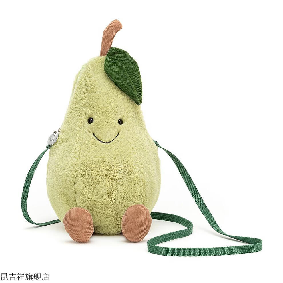 【闪电发货】英国jellycat水果斜挎单肩包柠檬牛油果西瓜吐司菠萝蛋