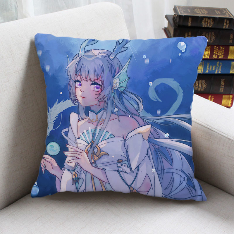 花仟陌王者荣耀西施fmvp游龙清影皮肤抱枕周边靠垫枕头礼物定制生日