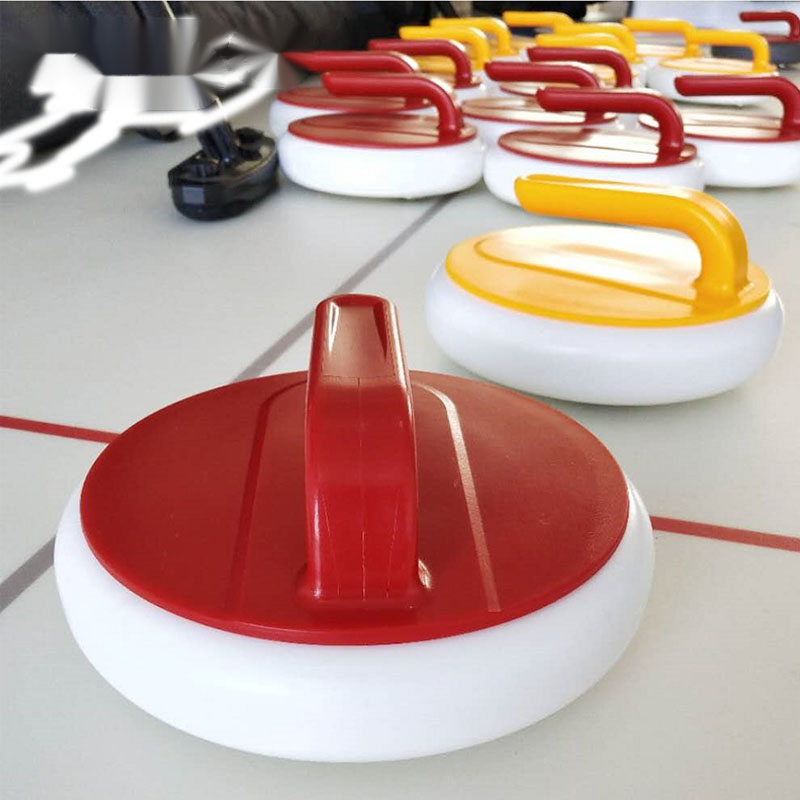 桌上冰球壶地壶球旱地冰壶球滚珠冰上溜石仿真冰面标准运动校园教学桌