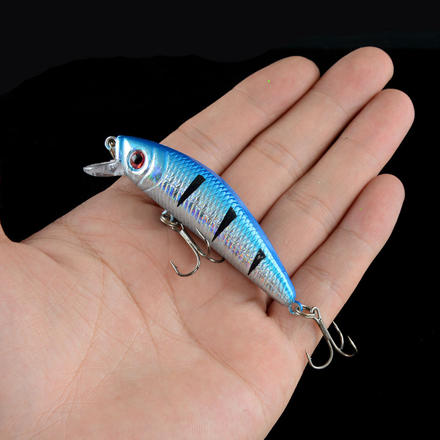 5克沉水 米诺路亚饵假饵翘嘴鲈鱼鳜鱼专杀仿真鱼饵假鱼饵  颜色2