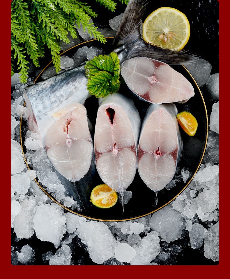 jd物流鲅鱼蓝点马鲛鱼鲜活海捕冷冻海鲜水产马鲛鱼新鲜青岛大鲅鱼团建