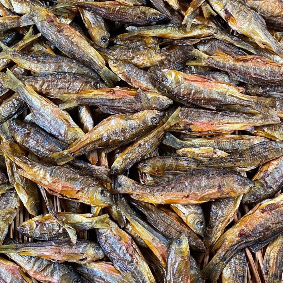 5折 石斑鱼,溪水石斑鱼,鱼干,煎锅火焙鱼干,炭火烤干石斑鱼150g 煎锅