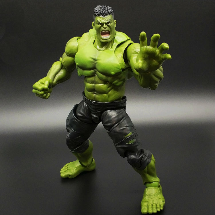 万代bandai复仇者联盟3shf绿巨人浩克模型玩具可动人偶摆件