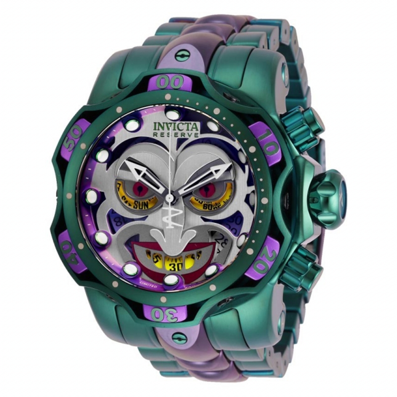 因维克塔小丑联名手美国invicta因维克塔dc comics joker小丑联名手表