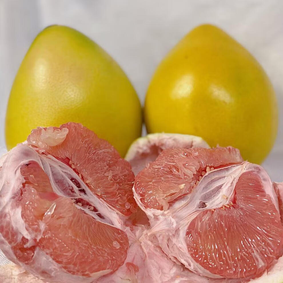 朵蕙 七品鲜红心蜜柚手提礼盒2粒4.