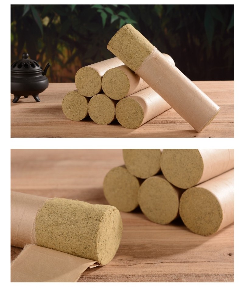 加粗艾条纯艾家用4雷火灸大艾柱艾草艾灸条艾叶条熏棒批发无送穴位图4