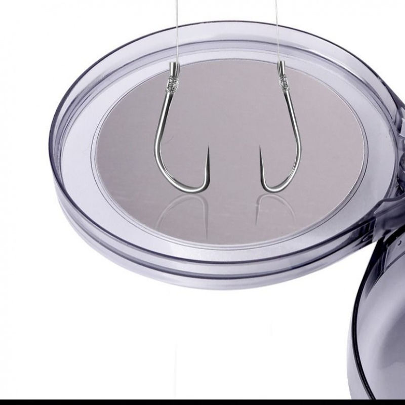 耐摔不粘全磁拉饵盘强磁三合一拉饵盒钓箱钓椅通用饵料盆开饵盆地插