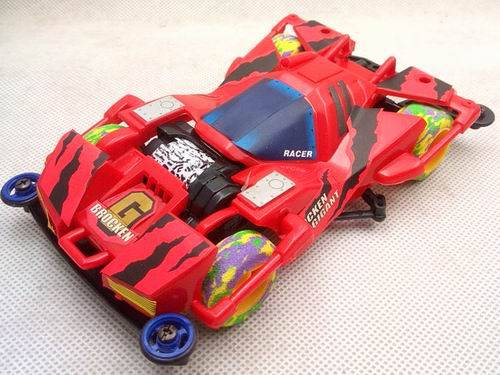 四驱车奥迪双钻巨无霸 奥迪双钻四驱兄弟成品四驱车 旋风一族冠军队珍